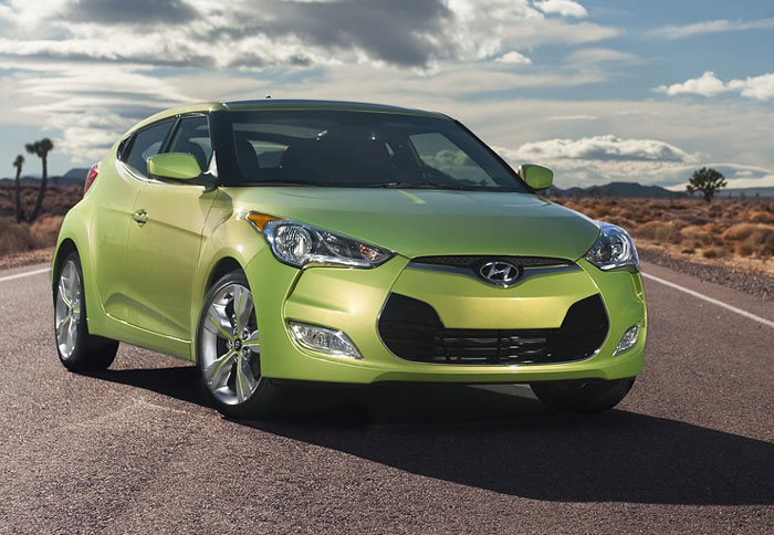 To εντυπωσιακό Hyundai Veloster 
