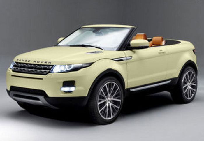 Ανεπίσημη φωτογραφία του ανοικτού Range Rover Evoque   