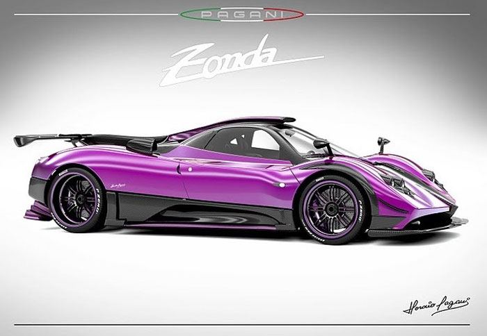 Η εξωτική Pagani Zonda 750 