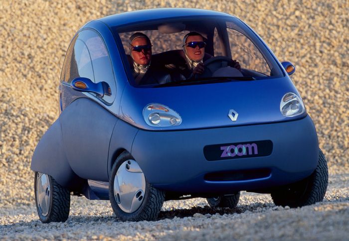 Το πολύ παλιό πρωτότυπο Zoom έδειχνε τις προθέσεις της Renault να επενδύσει σε ένα πολύ φθηνό μοντέλο. 