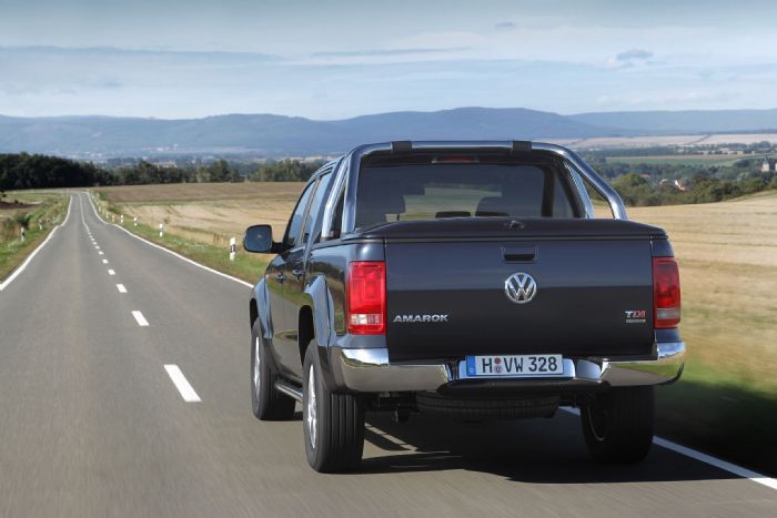 Η μέση κατανάλωση του Amarok των 163 ίππων υποχωρεί στα 7,6λτ./100χλμ. 