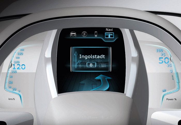 Επιφάνειες αφής και οθόνες ενδείξεων, βρίσκονται στη διάθεση του οδηγού για τις κύριες λειτουργίες του οχήματος.