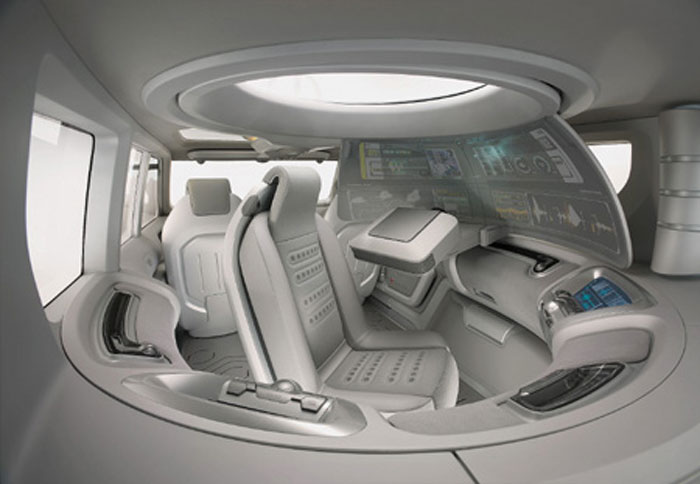 Το εσωτερικό του Nissan Terranaut