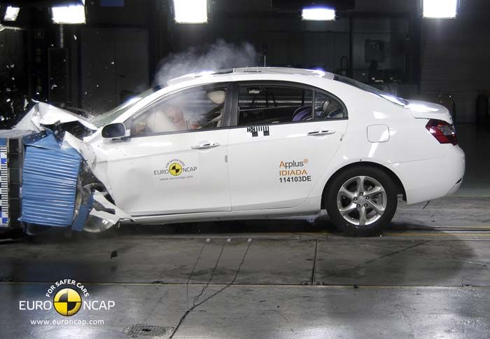 Το νέο οικογενειακό μοντέλο της κινέζικης Geely συγκέντρωσε 4 αστέρια. 