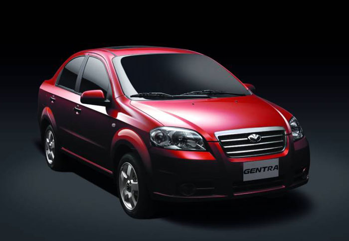 GM Chevrolet Gentra από τον Σεπτέμβρη