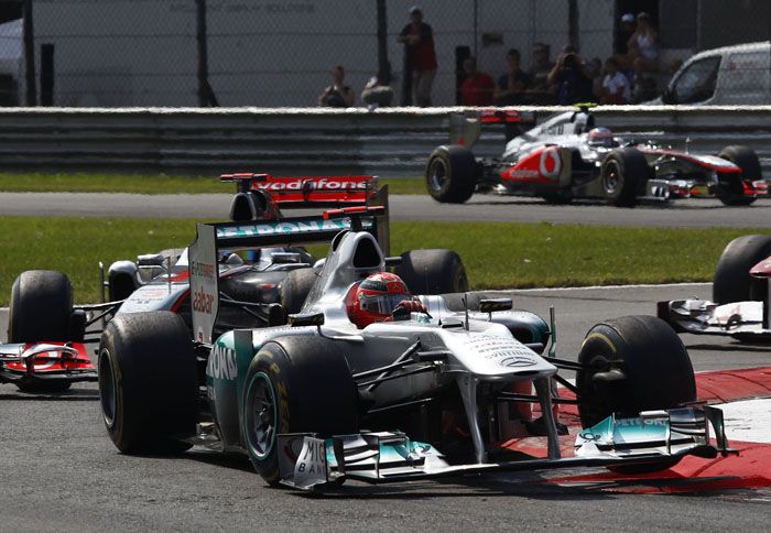 O M.Schumacher έδειξε τον παλιό καλό εαυτό του, που όλοι γνωρίζουμε.