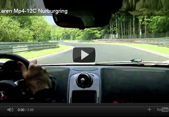 H McLaren λυσσάει μέσα στο Nurburgring.