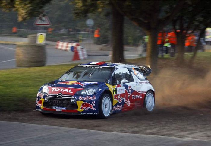 O Sebastien Ogier είχε ως στόχο τους 25 βαθμούς.