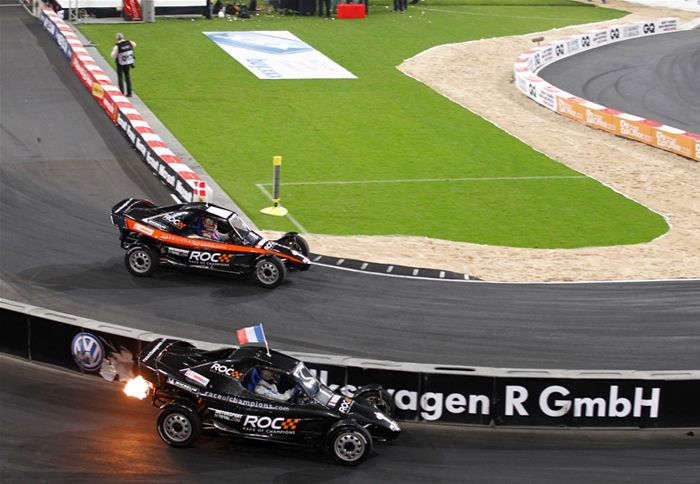 Στον τελικό βρέθηκαν αντιμέτωποι οι Sebastien Ogier και Tom Kristensen.