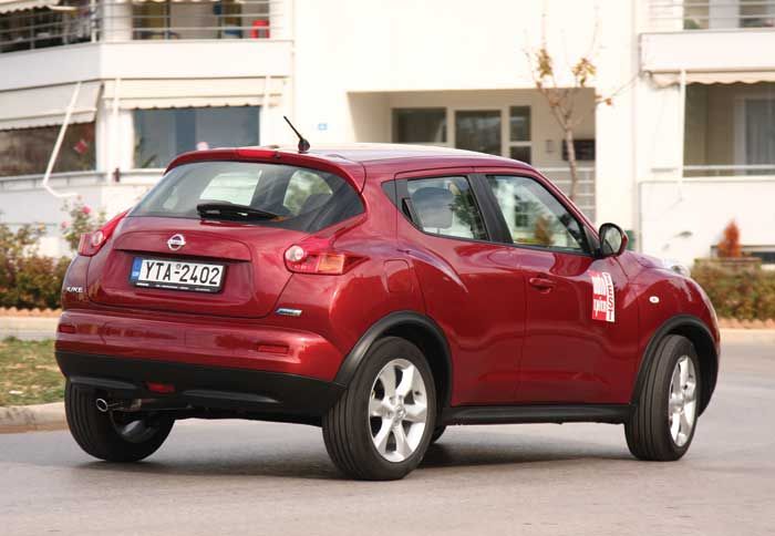 Αρκετά ευχάριστο στην οδήγηση είναι τo Juke 1,5D, χωρίς παράλληλα να είναι κουραστικό. 