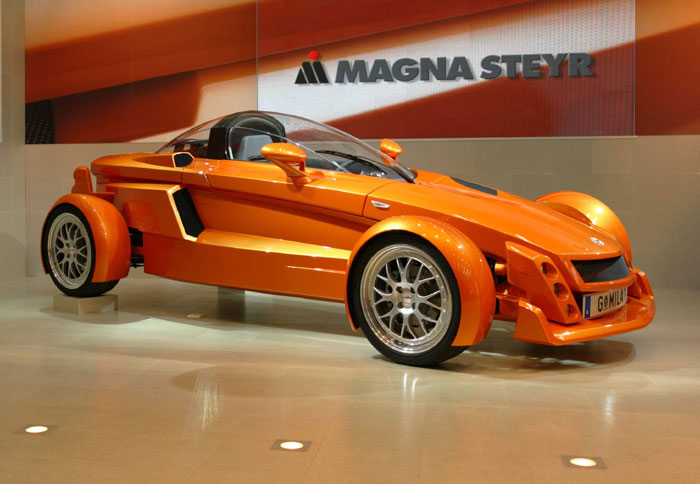 Πρωτότυπο Magna Steyr με φυσικό αέριο