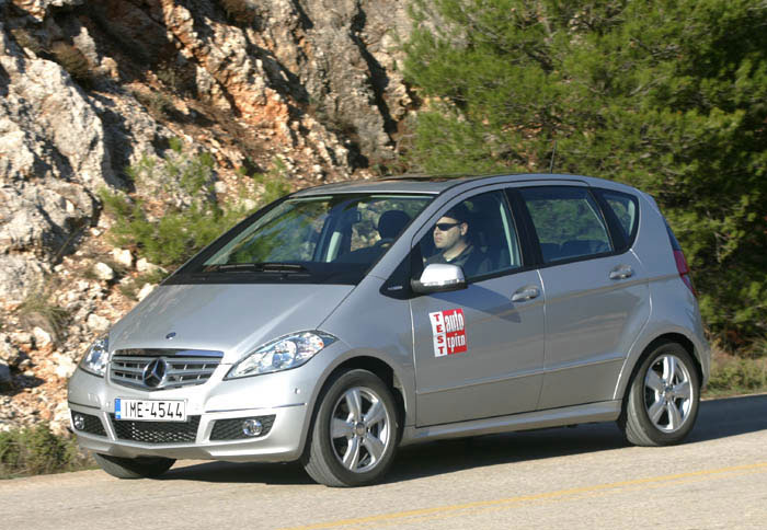 Με το σύστημα ECO start/stop, η A150 BlueEFFICIENCY καταναλώνει 5,8 λτ. βενζίνης για κάθε 100 χλμ.
