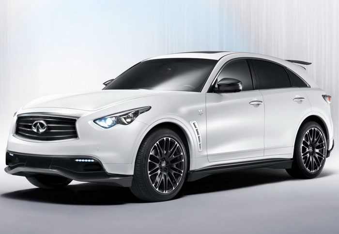 Το FX50 Performance Concept φτιάχτηκε, ουσιαστικά, για να λειτουργήσει ως «κράχτης» της συνεργασίας της Infiniti με την F1 ομάδα της Red Bull.