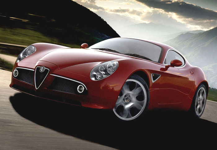 Η Alfa Romeo 8C GTA θα αποδίδει 500 ίππους (εδώ η κανονική 8C)