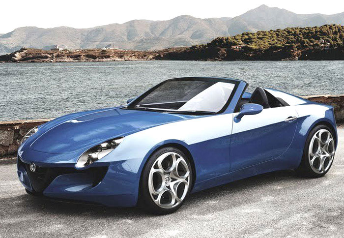 Ακόμη ένα νέο σχέδιο σχετικά με την Alfa Romeo Spider του 2013