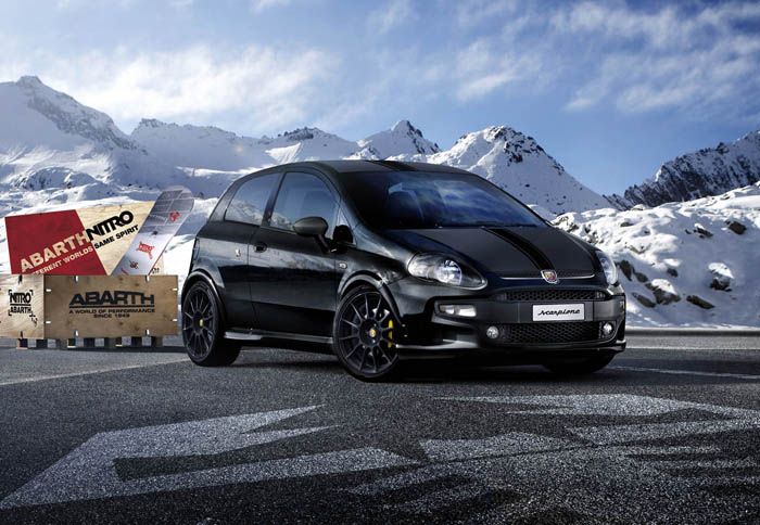 Το ιδιαίτερο Punto Scorpione φέρει μοτέρ 1,4 λίτρων με 180 ίππους. 