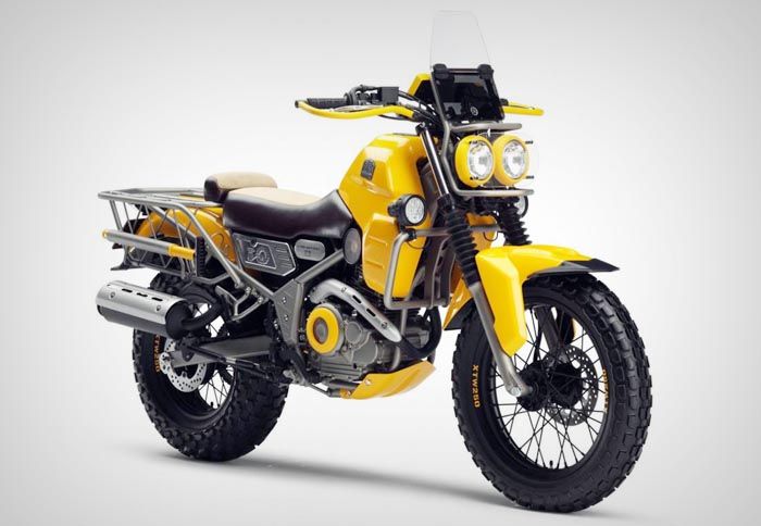 H Yamaha XTW250 RYOKU θα χαρακτηρίζεται για την πρακτικότητα αλλά και τις μεταφορικές της ικανότητες.