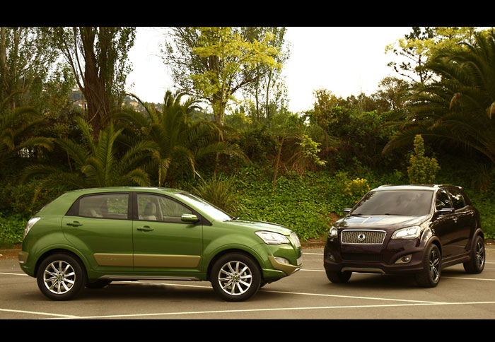 Δυναμικό σχεδιαστικά το Ssangyong C200 
