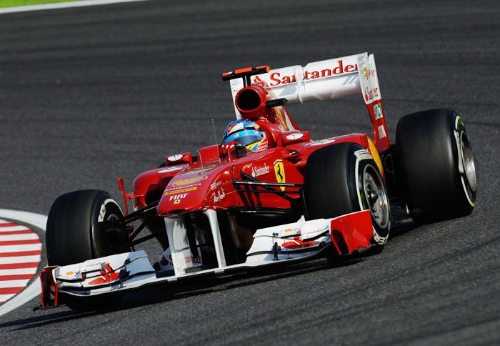 Πολύ ανταγωνιστικός ήταν ο Fernando Alonso, o οποίος οδήγησε τη Ferrari του στη 2η θέση.