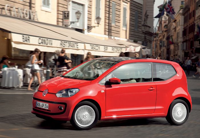 Το νέο VW up! που αναμένεται σύντομα στην αγορά ανήκει στα μίνι μοντέλα με 5 αστέρια στην ασφάλεια. 