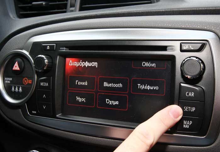 <b>Σύστημα Toyota Touch & Go</b><br>Bluetooth