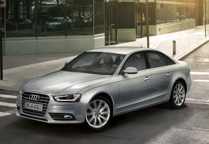 Το Audi A4 προσεγγίζει το άνω άκρο της μεσαίας κατηγορίας με δυναμισμό. Όπλα του η σχεδίαση, τα ισχυρά και οικονομικά μοτέρ και φυσικά η πολυτέλεια.