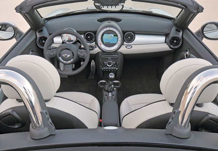  Γνώριμη εικόνα έχει το πολύ καλής ποιότητας ρετρό 2θέσιο εσωτερικό.
