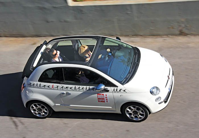 Ακρως καλοκαιρινό το Fiat 500C.