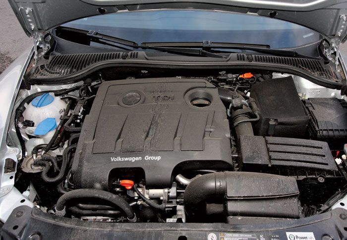 Η κατανάλωση αποτελεί βασικό προσόν του 1,6 TDI με 4,5 λτ./100 χλμ. τη στιγμή που οι εκπομπές CO2 είναι 119 γρ./χλμ.