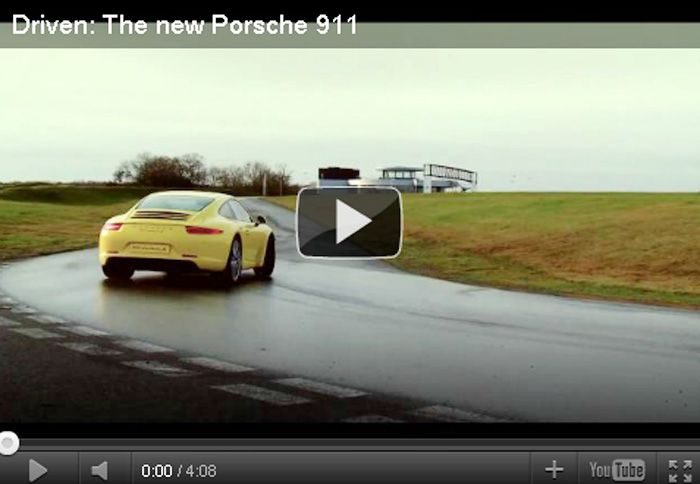 Η εντυπωσιακή νέα Porsche 911 στο φυσικό της περιβάλλον…