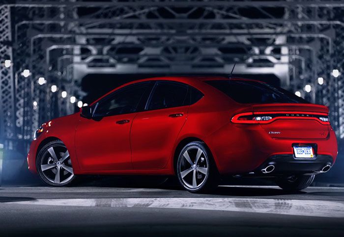 Το Dart, που θα διαδεχτεί το Caliber, δείχνει σαφώς πολύ μοντέρνο και αρκούντως δυναμικό. 