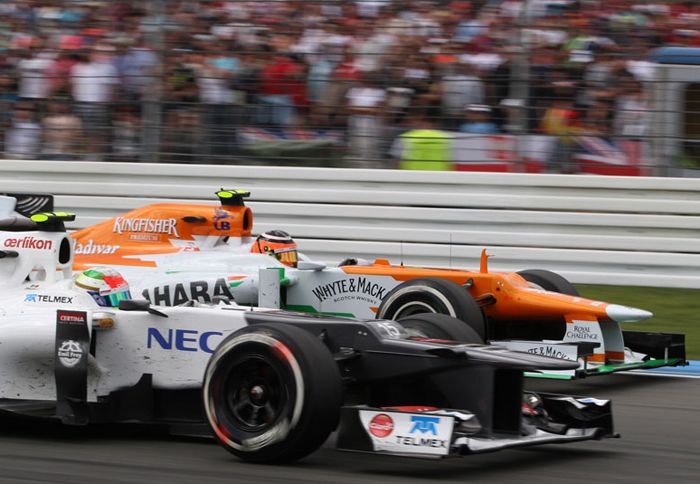 Η Force India έχει ως στόχο μέχρι το τέλος της αγωνιστικής σεζόν να βρεθεί στην 6η θέση, δηλαδή στην τωρινή θέση της Sauber.