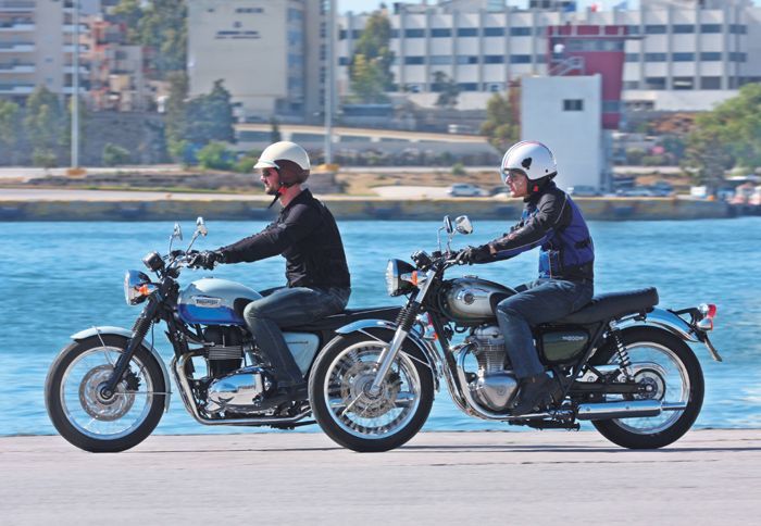 Οι Kawasaki W800 και Triumph Bonneville απέδειξαν ότι, είναι κάτι παραπάνω από εικόνα
