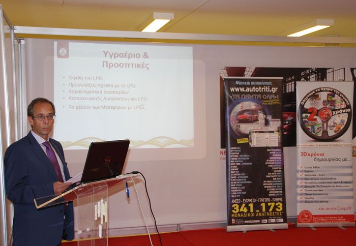 Ο κ. Μάριος Παναγιωτόπουλος, τεχνολόγος μηχανικός οχημάτων ΙΔΕΕΑ.