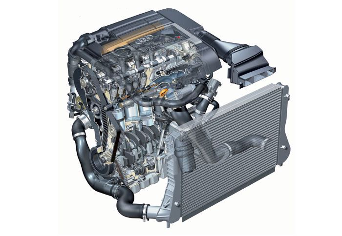 Για μία ακόμα φορά η Audi... παραδίδει μαθήματα μηχανολογίας.