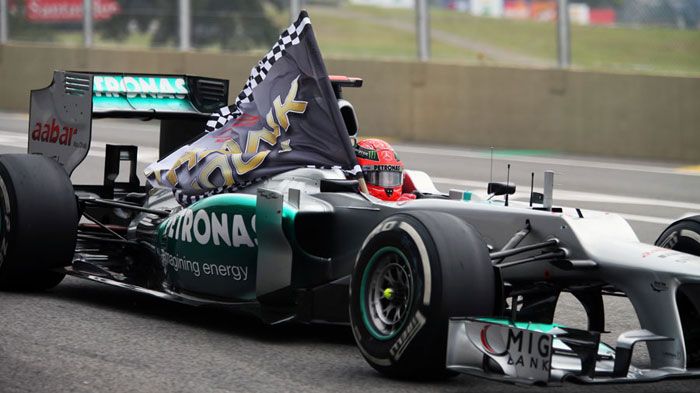 Μετά το βραζιλιάνικο GP, ο Michael Schumacher σταμάτησε τη «δεύτερη» καριέρα του.