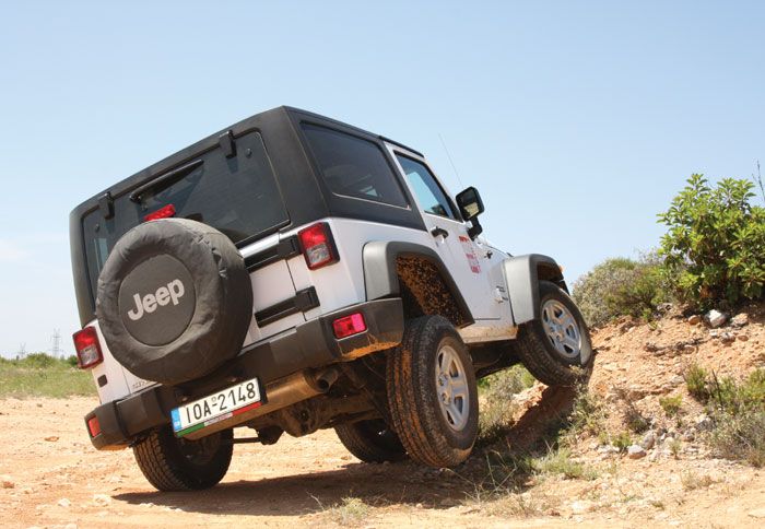 Οι εκτός δρόμου δυνατότητες του Jeep Wrangler είναι απλά, απεριόριστες…