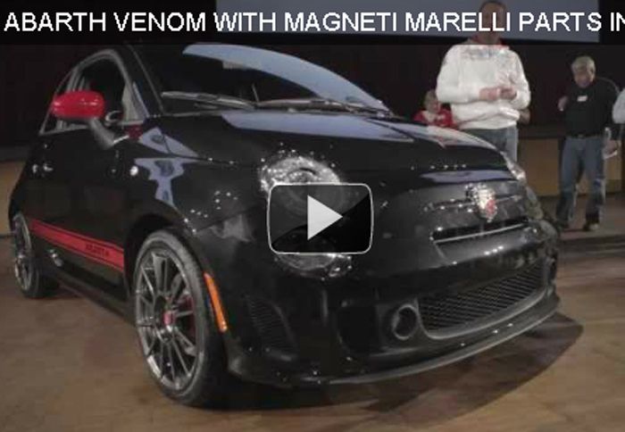 Ένα πρωτότυπο Abarth 500 παρουσιάστηκε στο Las Vegas, το οποίο αγγίζει τους 200 ίππους.