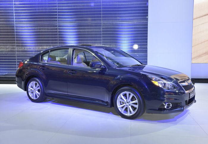 Το νέο Subaru Legacy εμφανώς πιο ανανεωμένο από την προηγούμενη γενιά.

