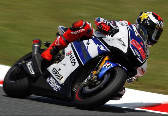 Εκπληκτικός ο Jorge Lorenzo (Yamaha) – Μέτριος ο Casey Stoner (Honda).
