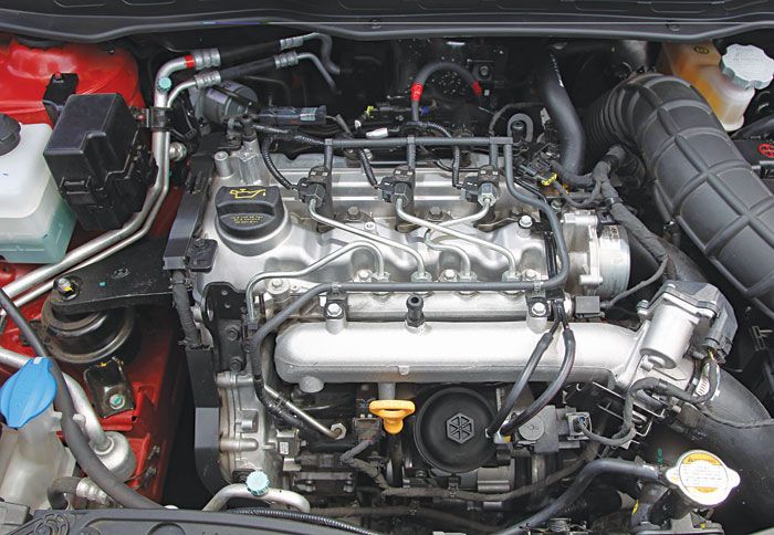 Ο καινούργιος 3κύλινδρος diesel της σειράς «U», εντυπωσιάζει με τις οικολογικές του προδιαγραφές, ενώ έχει και ιδιαίτερα χαμηλή κατανάλωση (3,6 λτ./10