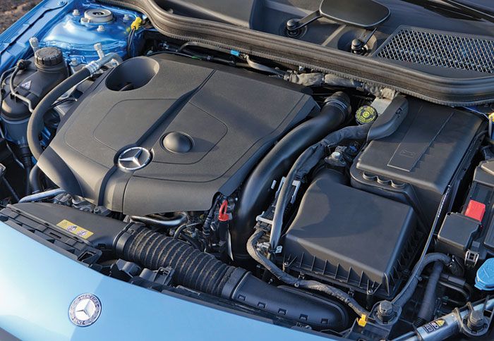 Όλοι οι κινητήρες της νέας A-Class διαθέτουν υπετροφοδότηση.