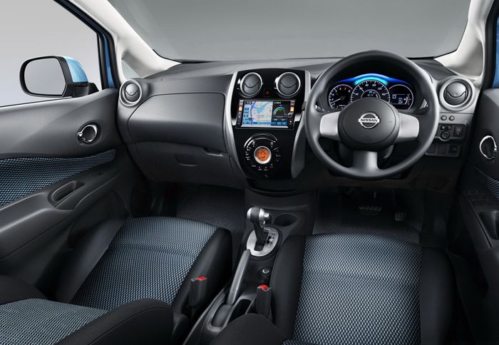 Το εσωτερικό του νέου Note έχει δανειστεί αρκετά στοιχεία από το Nissan Juke.