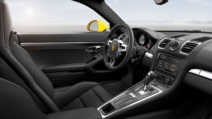  Το επτατάχυτο κιβώτιο Porsche Doppelkupplungsgetriebe (PDK) διατίθεται προαιρετικά.