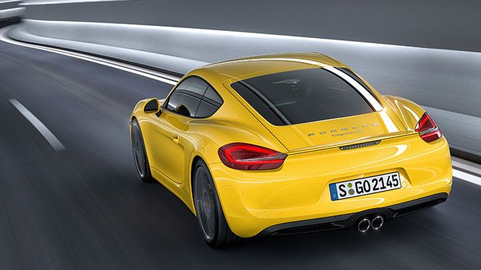 Η νέα Cayman είναι έως και 30 χλγρ. ελαφρύτερη, ανάλογα με την έκδοση και το επίπεδο εξοπλισμού.