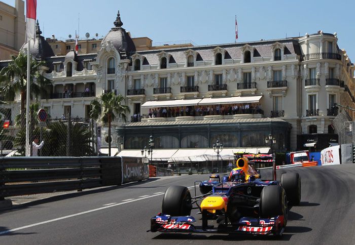 Πρώτος τερμάτισε ο Mark Webber (Red Bull) στον αγώνα του Μοντε Κάρλο.