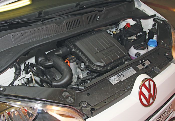 Ζωηρές επιδόσεις και οικονομία εξασφαλίζει ο 1.00άρης κινητήρας του Up!