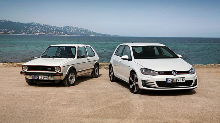 VW Golf GTI MK1 1976-1983: Με 1.600άρη ατμοσφαιρικό κινητήρα βενζίνης, ήταν ένα από τα πρώτα αυτοκίνητα της κατηγορίας με ψεκασμό καυσίμου που ανέβαζε