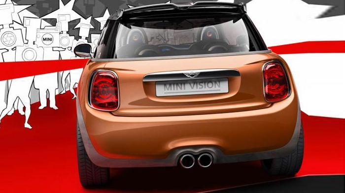 Στο άμεσο μέλλον θα δούμε και υβριδικά Mini, αλλά όχι αμιγώς ηλεκτρικά, προς το παρόν. (Εδώ εικονίζεται το πρωτότυπο Mini Vision).