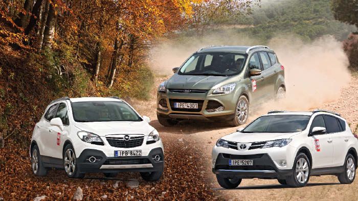 Βγαίνοντας από την άσφαλτο και περνώντας στο χώμα, εκεί τα δικίνητα Crossover έρχονται να αποδειχθούν αρκετά ικανά, εκμεταλλευόμενα και το μικρότερο β